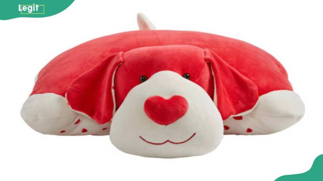 White and red Pillow Pet White and red Pillow Pet
