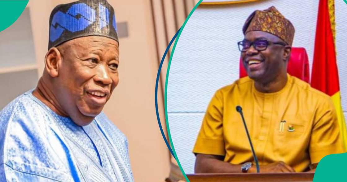 Ganduje da Makinde. Ganduje da Makinde.