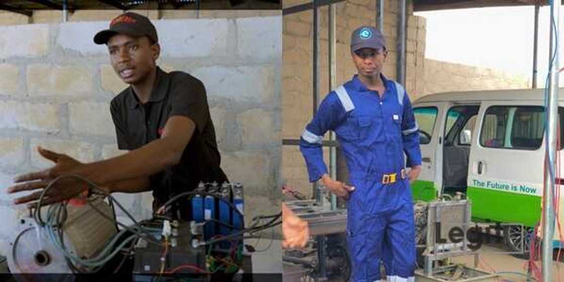 Mustapha Gajibo is making waves in Borno state with his innovation in electric car technology that has attracted Governor Babagana Zulum