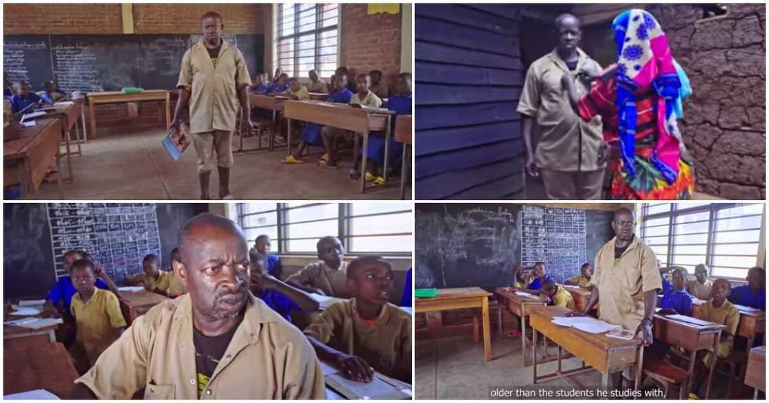 Rusengamihigo Jean Marie Vianney, 55-year-old starts primary school Rusengamihigo Jean Marie Vianney, 55-year-old starts primary school