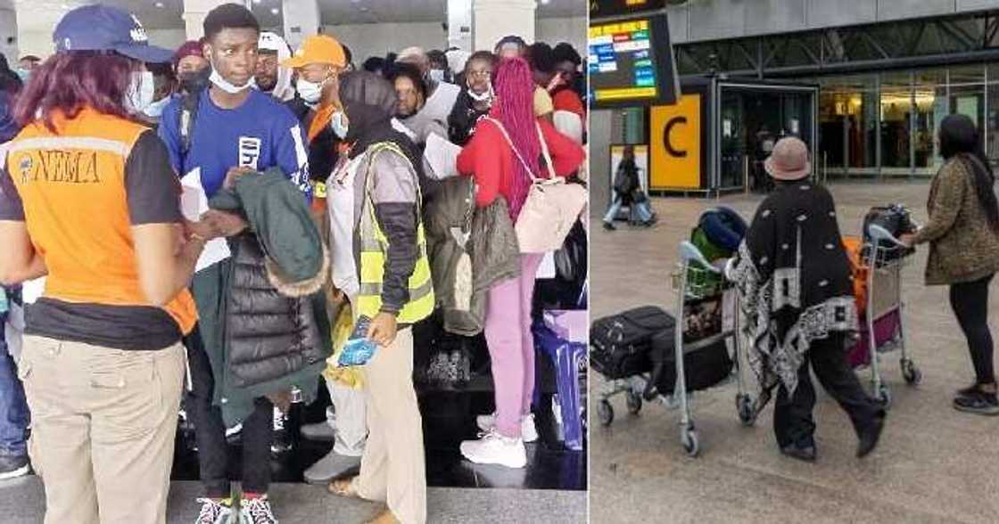 Nigerians stranded in the UK Nigerians stranded in the UK