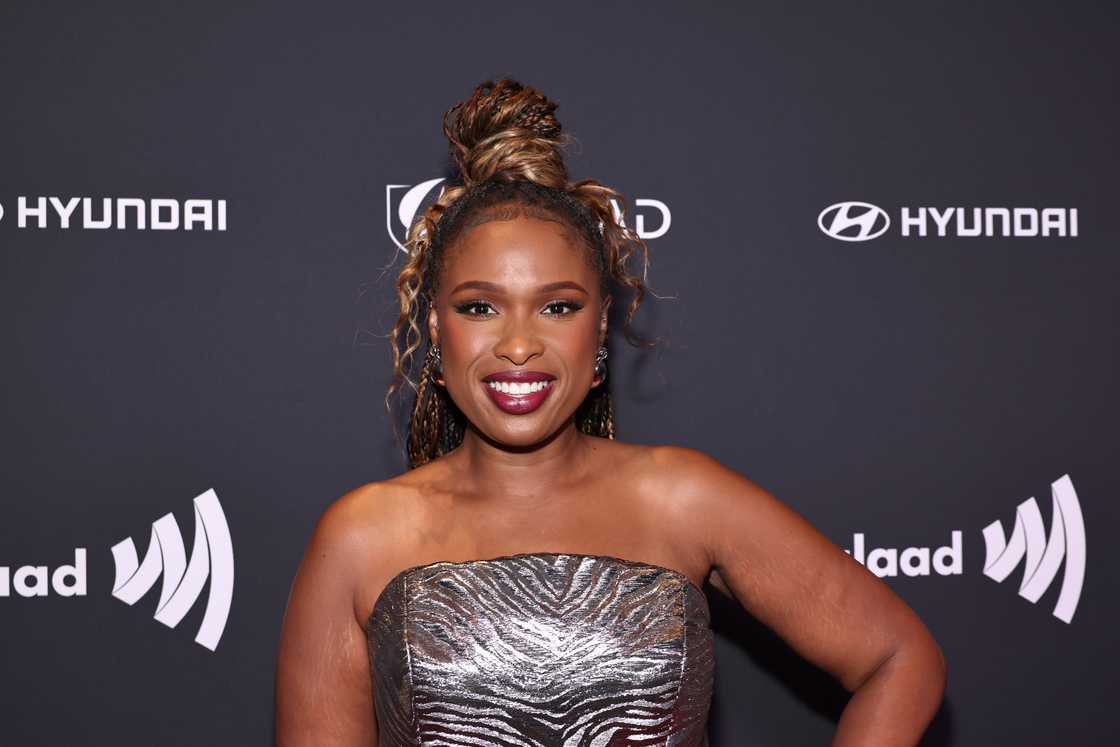 Jennifer Hudson attends the Annual GLAAD Media Awards successful  New York, New York City