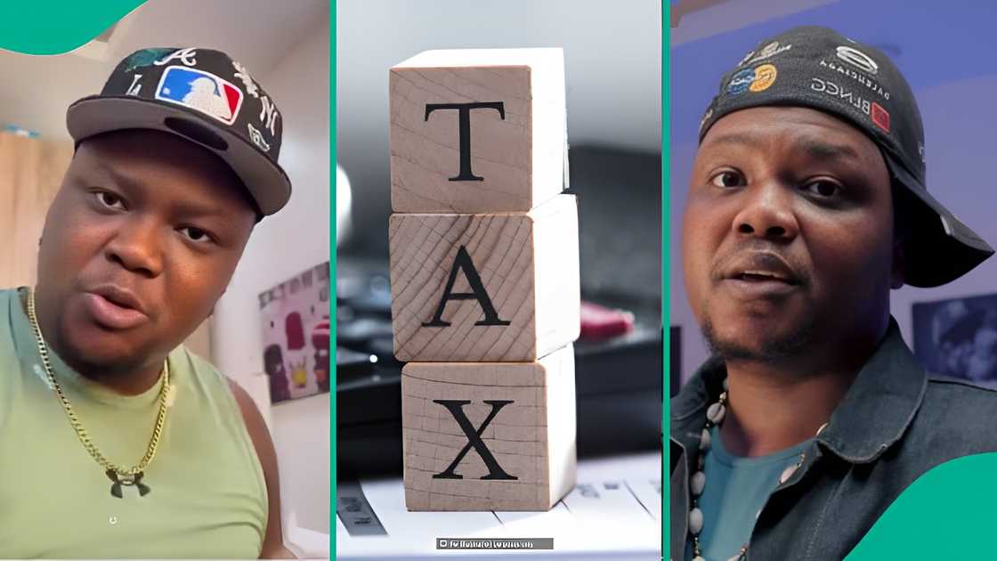 Nigerian YoTube content creator shares screenshot of YouTube pay and tax deduction online, mistakenly blames the government for the deductions.
