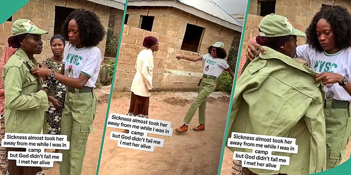 Female corps member salutes her mother for her resilience