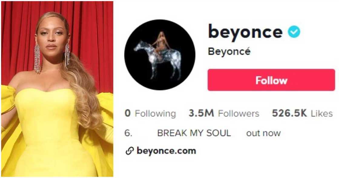 Beyonce, TikTok Beyonce, TikTok