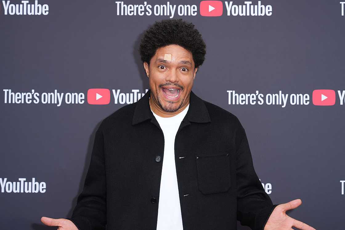 Trevor Noah at YouTube's TV Upfront, Brandcast held at David Geffen Hall at Lincoln Center Trevor Noah at YouTube's TV Upfront, Brandcast held at David Geffen Hall at Lincoln Center