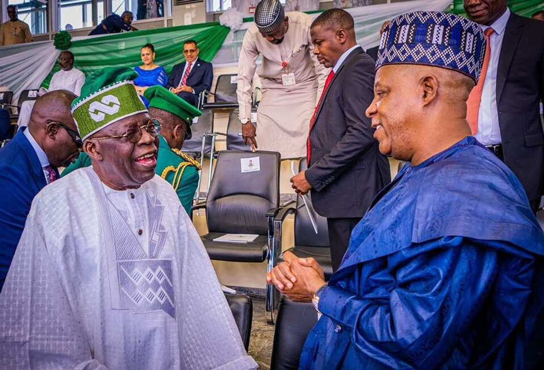 Tinubu da mataimakin shi, Kashim Shettima Tinubu da mataimakin shi, Kashim Shettima