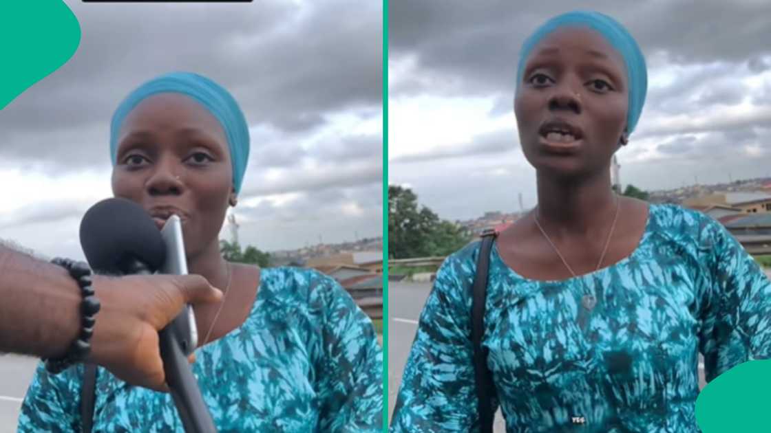 A lady melts hearts as she narrates how she became a single mother of two kids. A lady melts hearts as she narrates how she became a single mother of two kids.