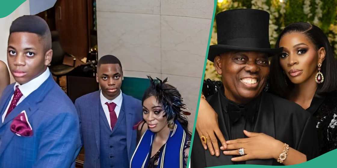 Shade Okoya excited about husband's 85th birthday. Shade Okoya excited about husband's 85th birthday.