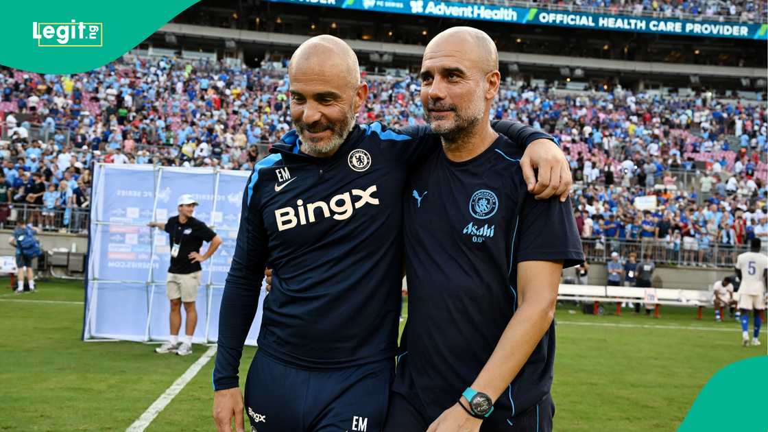 Enzo Maresca, Pep Guardiola, Manchester City, Chelsea, England.