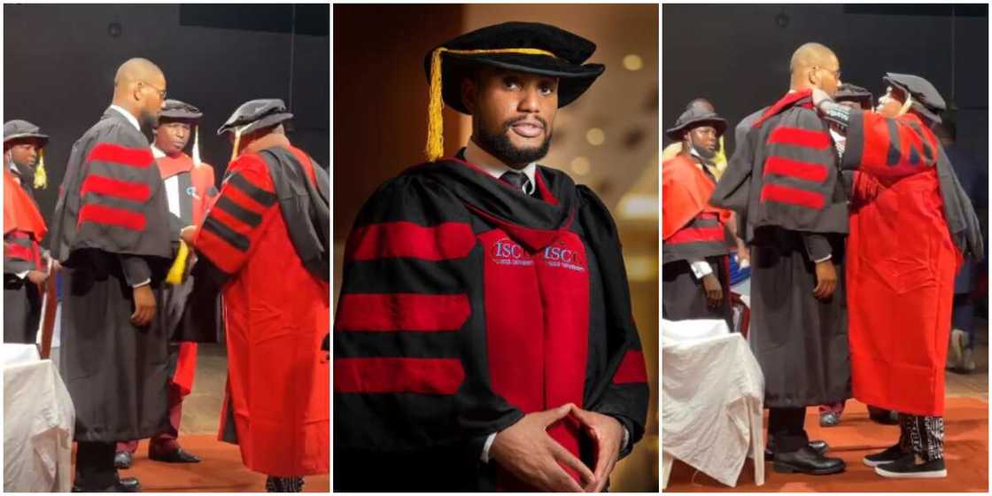 Alex Ekubo, doctorate degree Alex Ekubo, doctorate degree