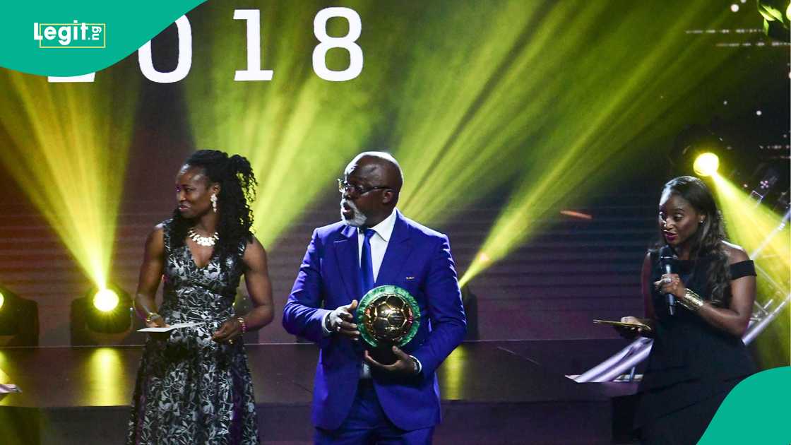 Amaju Pinnick, CAF Awards, Dakar, Senegal.