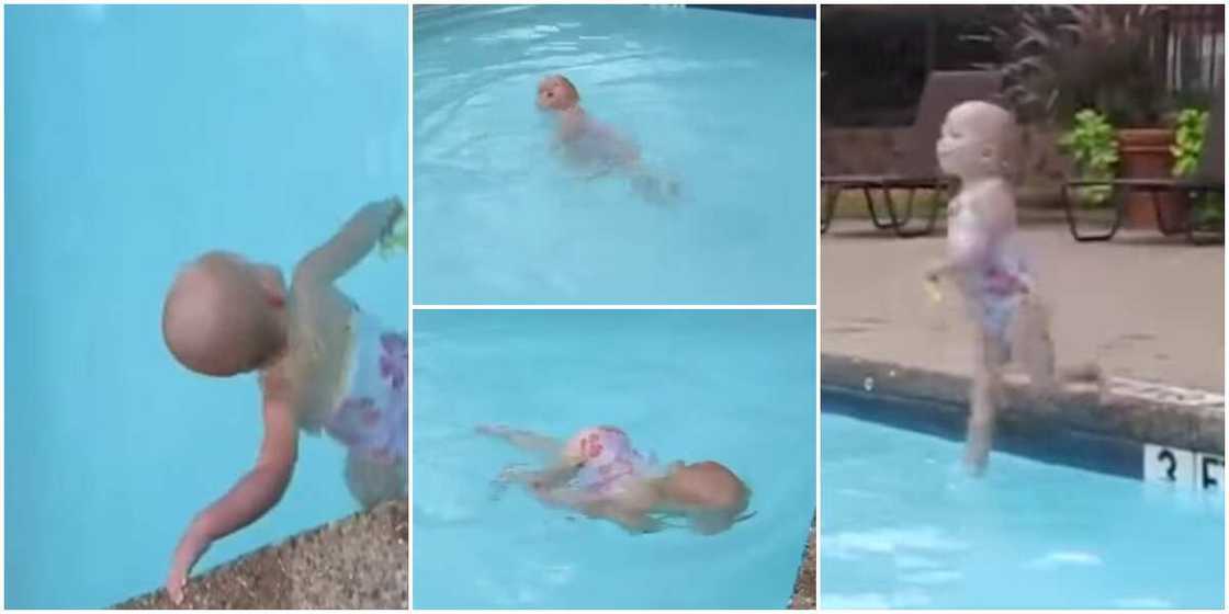 16-Months-Old Girl Swims in Pool Effortlessly, Her Swimming Skills Stuns the Internet in Viral Video 16-Months-Old Girl Swims in Pool Effortlessly, Her Swimming Skills Stuns the Internet in Viral Video