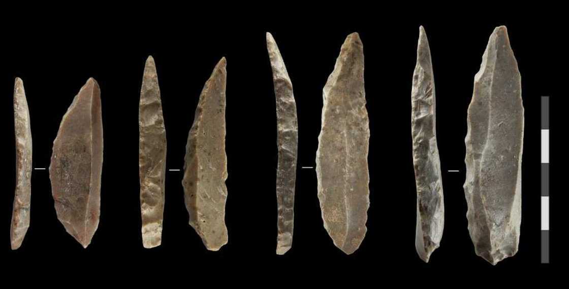 Distinctive stone knives believed to have been made by some of the last Neanderthals in France and northern Spain Distinctive stone knives believed to have been made by some of the last Neanderthals in France and northern Spain