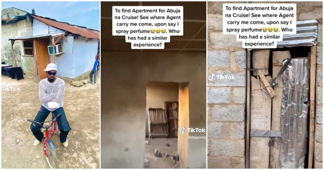 House hunting in Abuja, Abuja, man shows house, agent