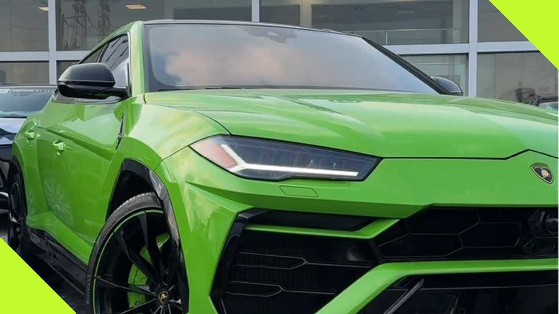 Victor Osimhen splashes cash on a Lamborghini Urus Victor Osimhen splashes cash on a Lamborghini Urus