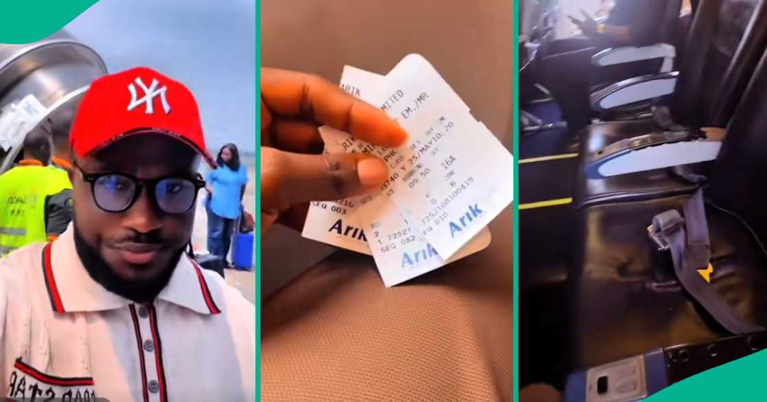 Passenger books three seats to fly alone. Passenger books three seats to fly alone.