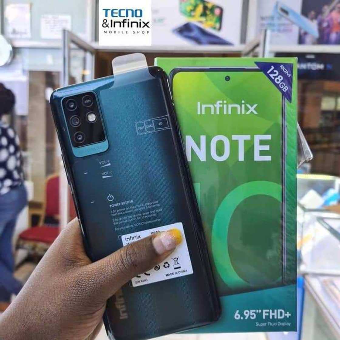 Latest Infinix phones