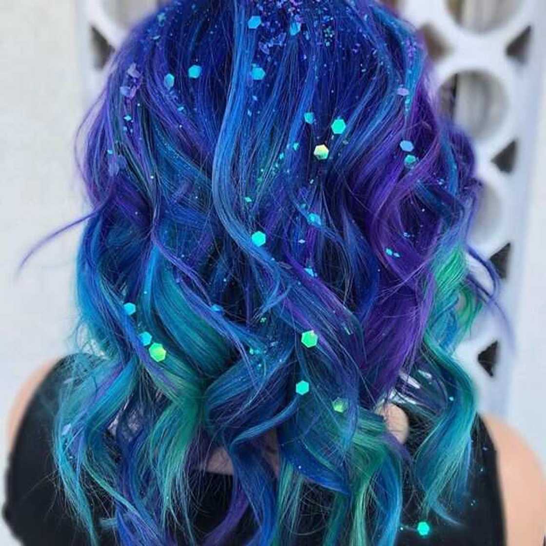 Galaxy hair