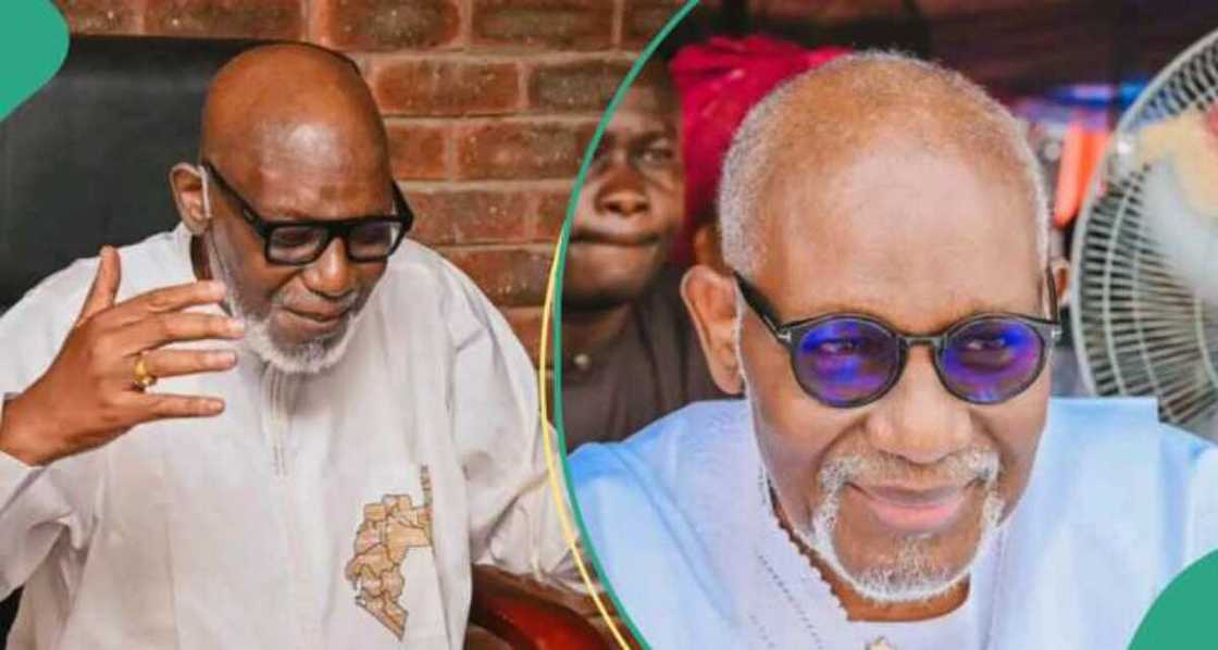 Gwamna jihar Ondo, Rotimi Akeredolu. Gwamna jihar Ondo, Rotimi Akeredolu.