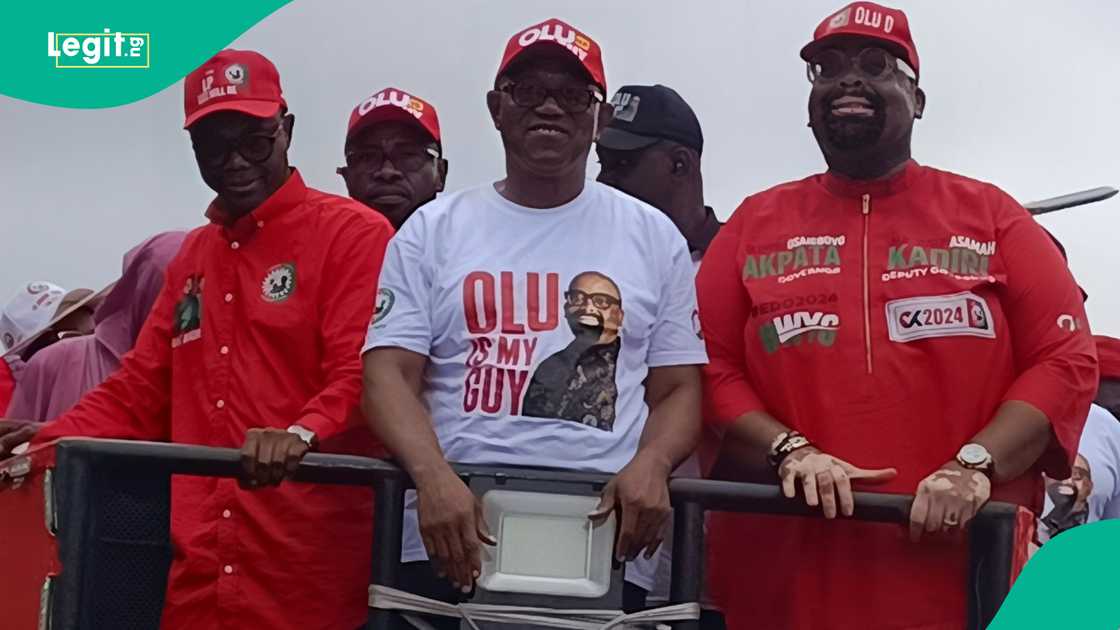 Peter Obi mobilises voters for Labour Party’s Akpata in Edo State