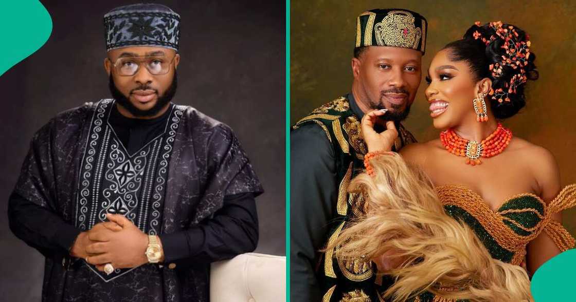 Olakunle Churchill speaks on Sharon Ooja's husband's drama.