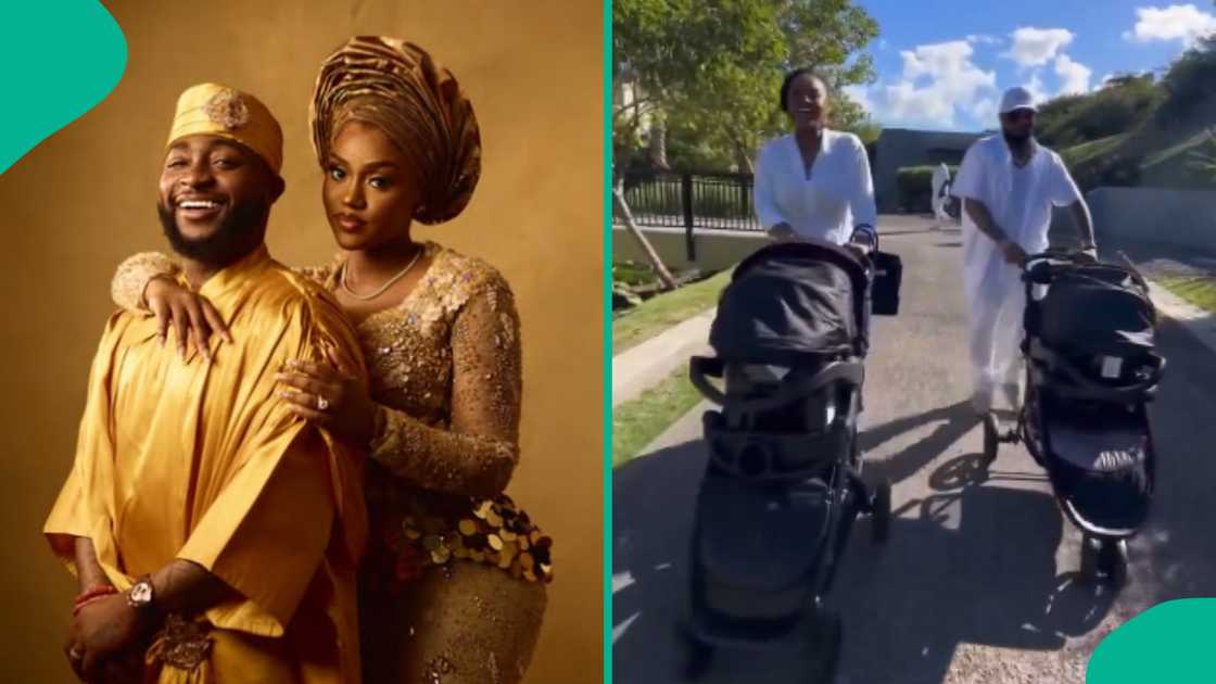 Davido's twins celebrate 1st birthday. Davido's twins celebrate 1st birthday.