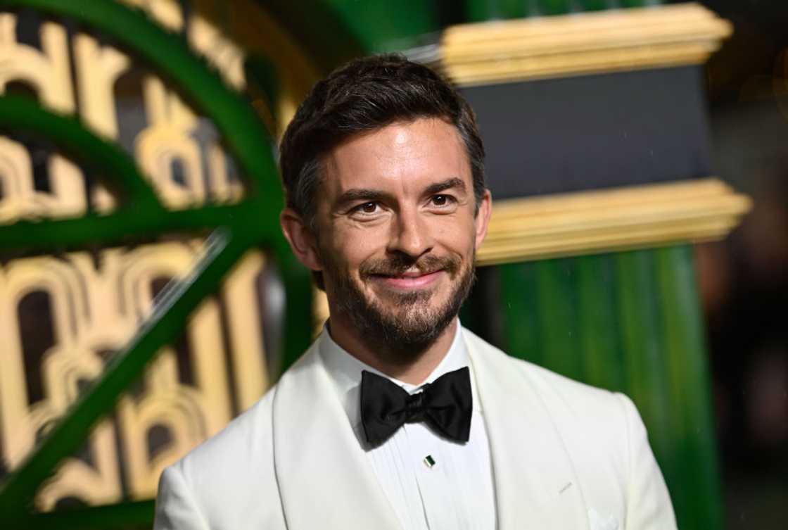 Jonathan Bailey attends a film premiere Jonathan Bailey attends a film premiere