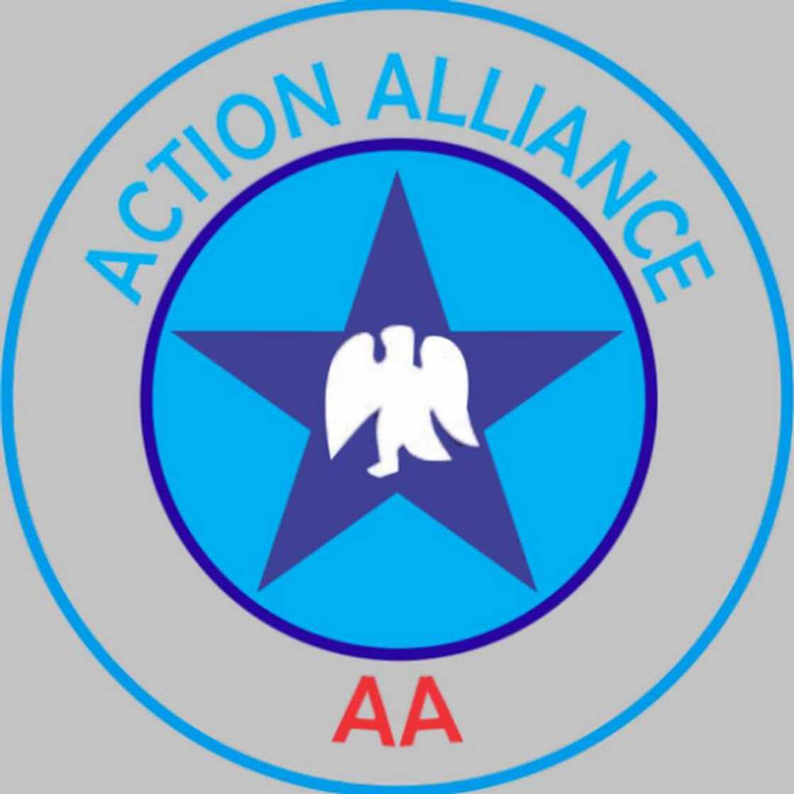 The Action Alliance part's logo