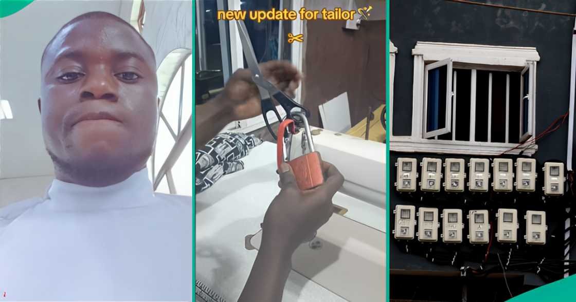 A Nigerian tailor went viral after showing how he protected his machine from his apprentices. A Nigerian tailor went viral after showing how he protected his machine from his apprentices.
