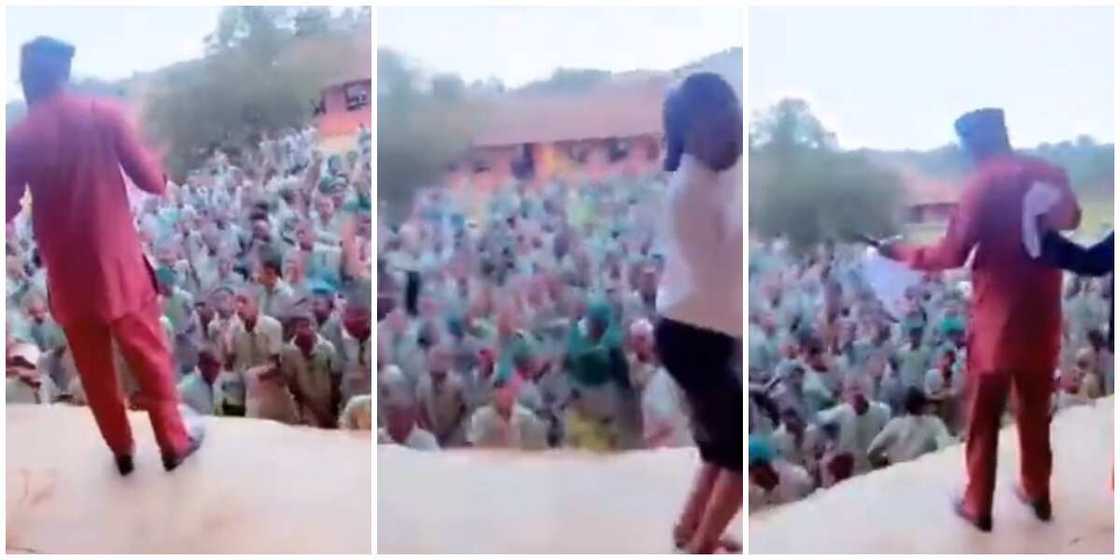 'Primary school' students and teachers scatter assembly ground as they dance to Shedibalabala song in video 'Primary school' students and teachers scatter assembly ground as they dance to Shedibalabala song in video