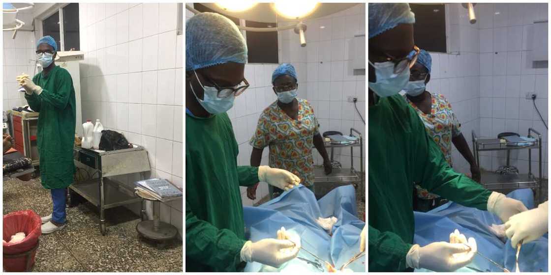 Nigerian Doctor Shares Photos During a Medical Operation as he Laments Missing a Football Match Because of it Nigerian Doctor Shares Photos During a Medical Operation as he Laments Missing a Football Match Because of it