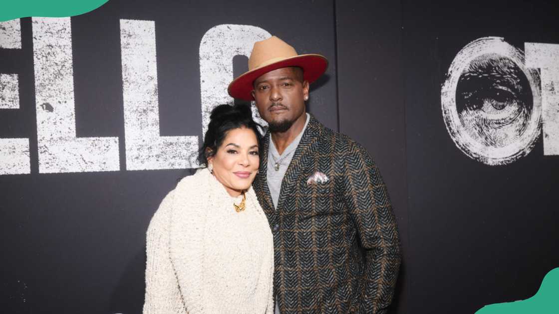 Josie Hart and Blair Underwood attend at the Barrymore Theatre