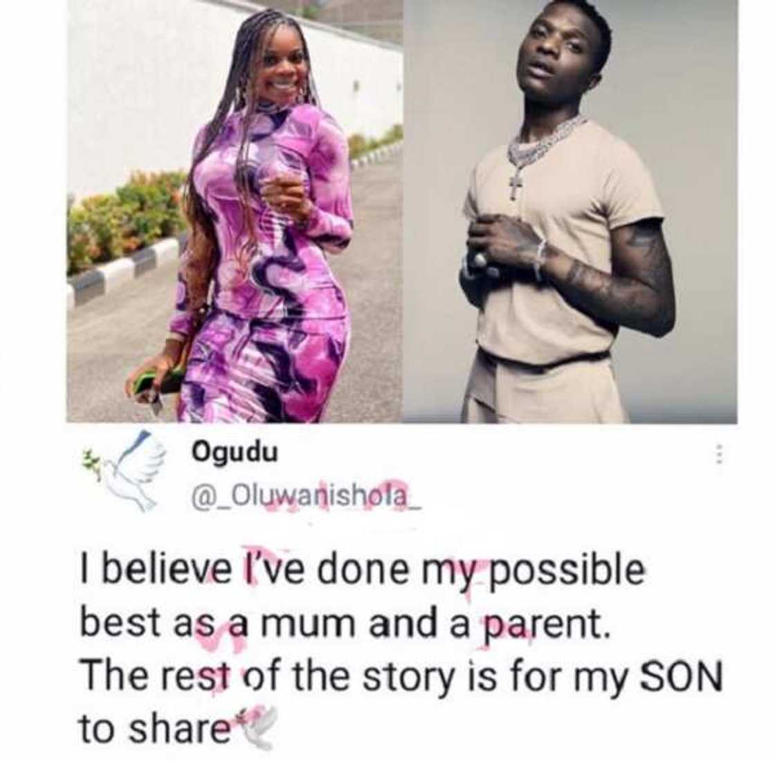 Nigerians react to Shola Ogudu's cryptic post about 'doing her best as a parent'