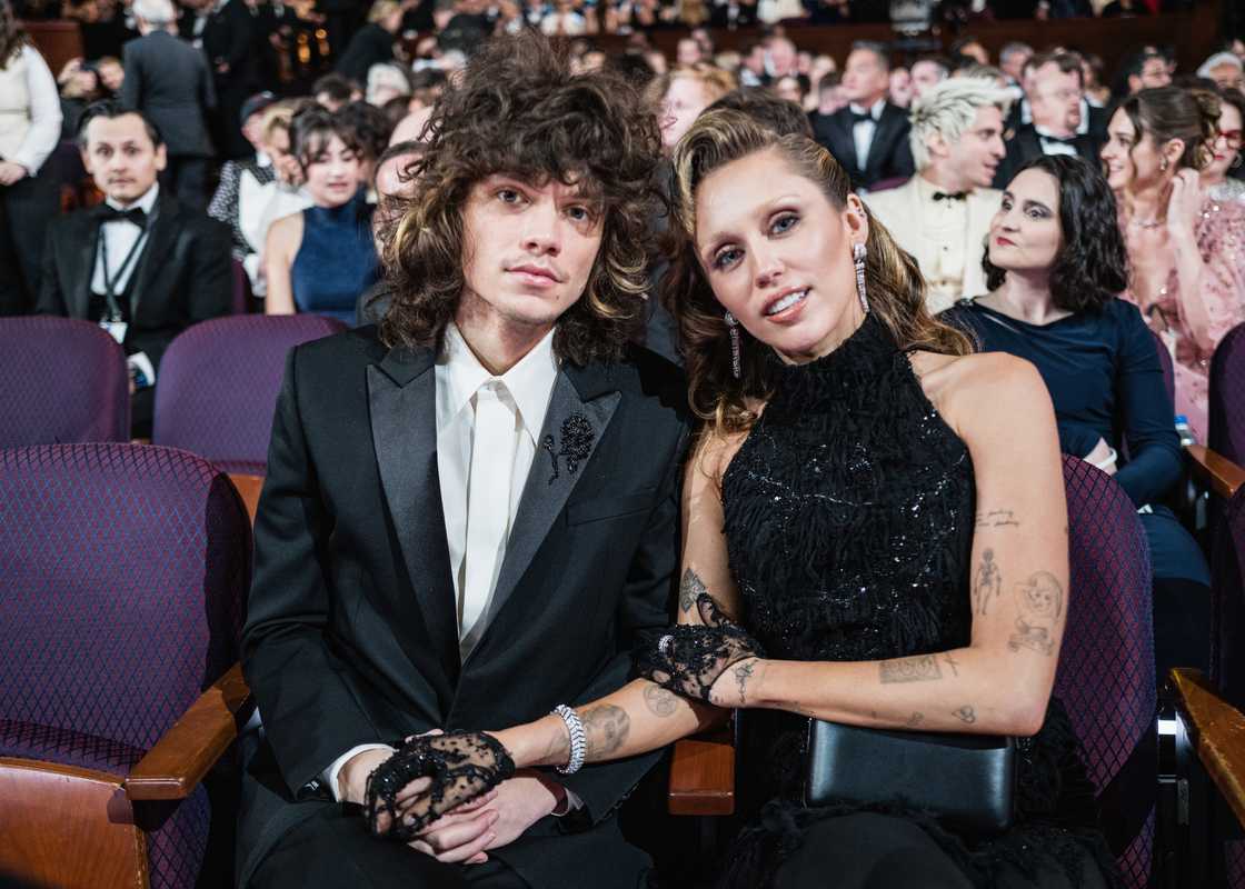 Miley Cyrus and Maxx Morando attends the Annual Oscars at Dolby Theatre Miley Cyrus and Maxx Morando attends the Annual Oscars at Dolby Theatre