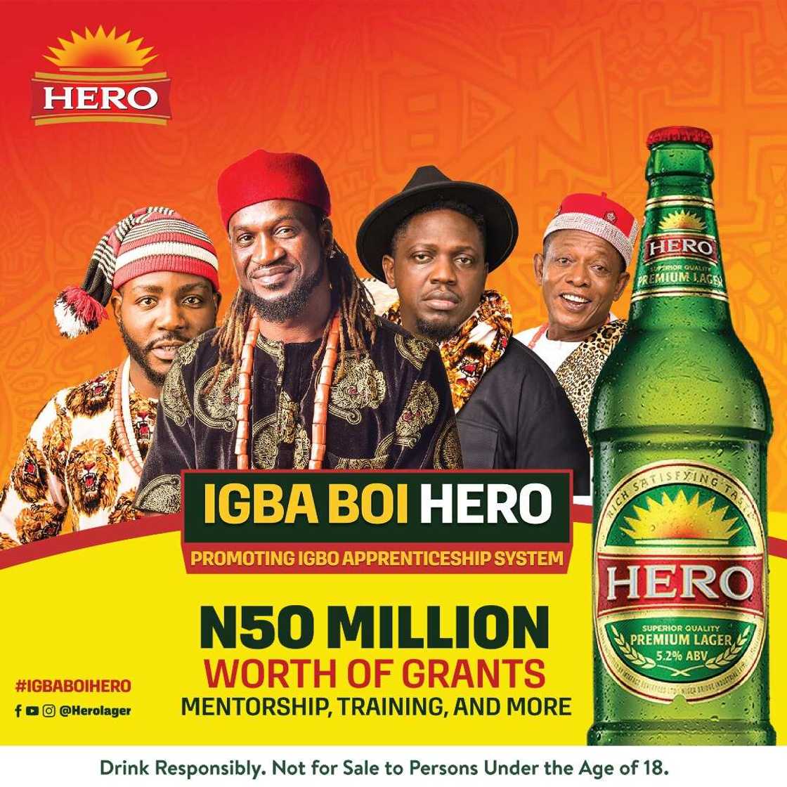 Hero Lager Promotes Igbo Apprenticeship System with N50m Grant, Training and Mentorship