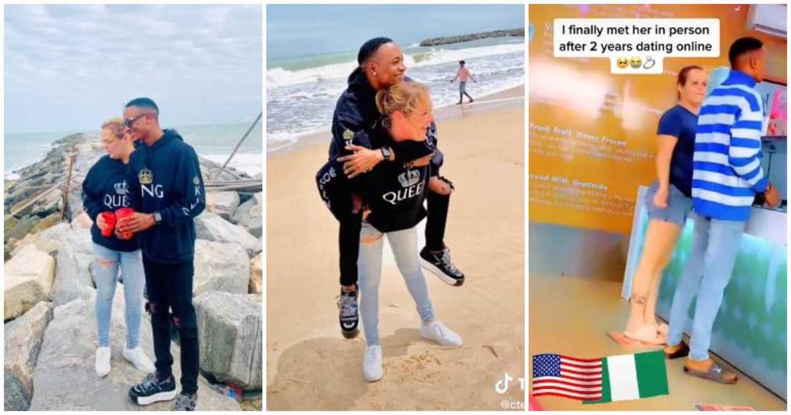 American lady and her Nigerian lover, white lady and Nigerian boyfriend, dated online for 2 years, Oyinbo meets her Nigerian lover, interracial couple American lady and her Nigerian lover, white lady and Nigerian boyfriend, dated online for 2 years, Oyinbo meets her Nigerian lover, interracial couple