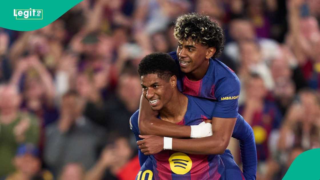 Barcelona, Lamine Yamal, Marcus Rashford, Espanyol, La Liga, Football.