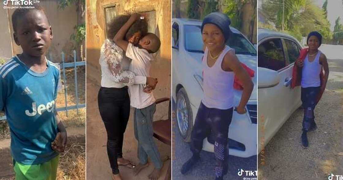 Little boy adopted by orphanage, transformation Little boy adopted by orphanage, transformation