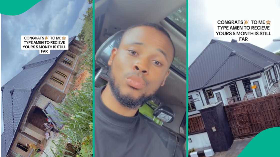 Nigerian man builds house, shows the interior Nigerian man builds house, shows the interior
