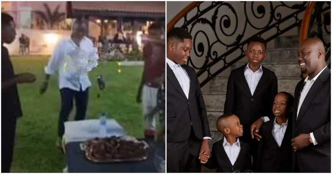 Photos of Obi Cubana and sons Photos of Obi Cubana and sons