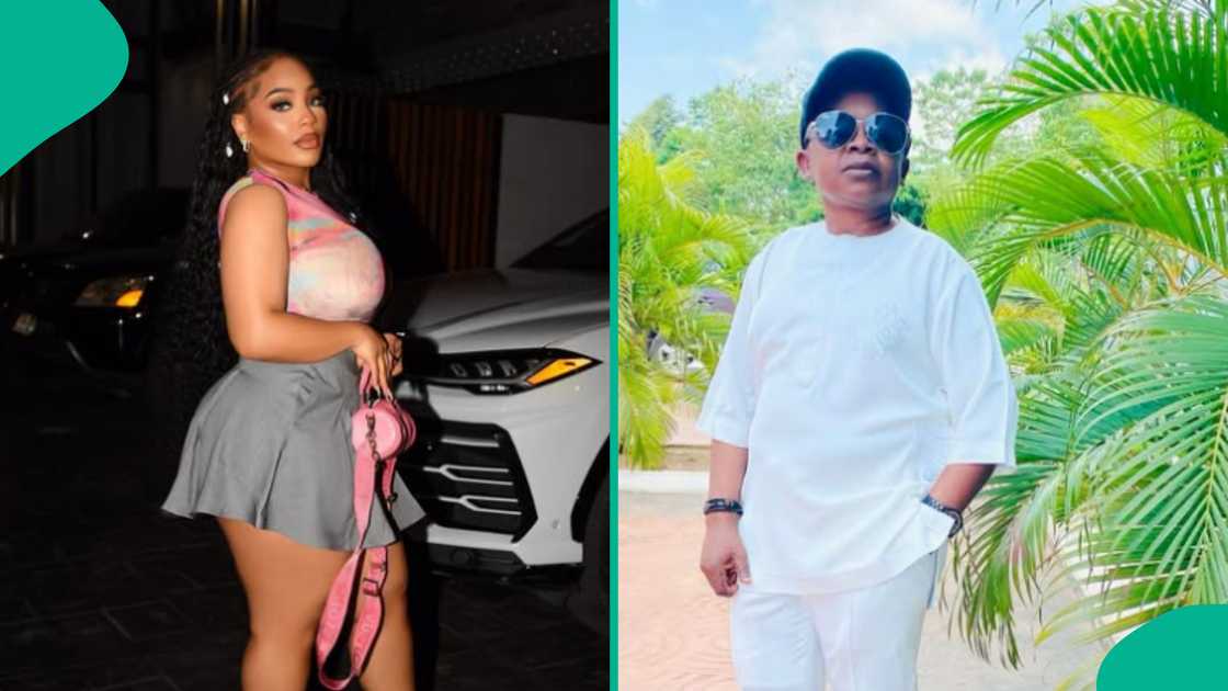 Davido's cousin Nikos Babii talks about actor Aki's height after meeting him. Davido's cousin Nikos Babii talks about actor Aki's height after meeting him.