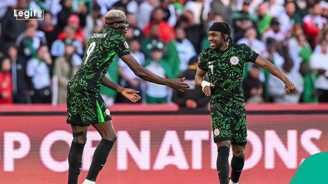 Victor Osimhen, Ademola Lookman, AFCON 2025, Nigeria, Super Eagles, Algeria. Victor Osimhen, Ademola Lookman, AFCON 2025, Nigeria, Super Eagles, Algeria.