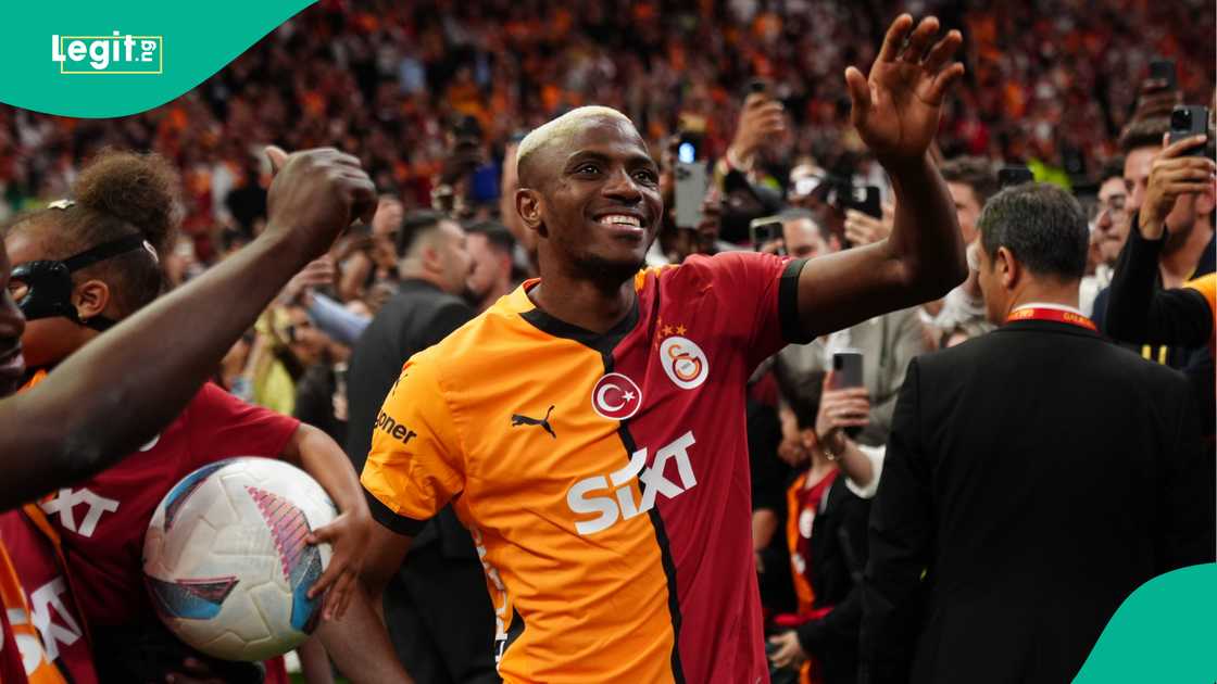 Victor Osimhen, Galatasaray, Kayserispor, Rams Park, Istanbul, Turkiye, Super Lig Victor Osimhen, Galatasaray, Kayserispor, Rams Park, Istanbul, Turkiye, Super Lig