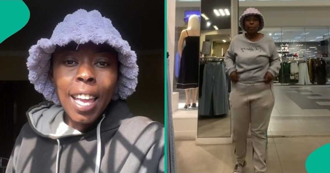 Lady who casually dressed to mall unexpectedly meets ex. Lady who casually dressed to mall unexpectedly meets ex.