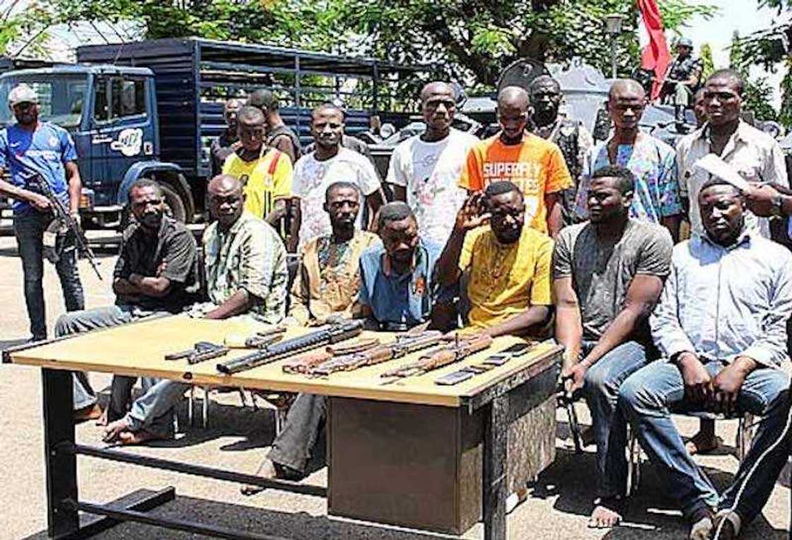 Offa bank robbery: Dismissed police officer supplied 5 AK-47 rifles, suspect claims Offa bank robbery: Dismissed police officer supplied 5 AK-47 rifles, suspect claims