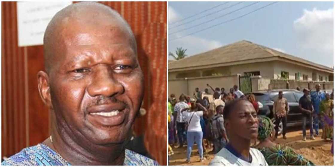 Baba Suwe: Drama over actor's burial as Islamic clerics disagree with family in video Baba Suwe: Drama over actor's burial as Islamic clerics disagree with family in video