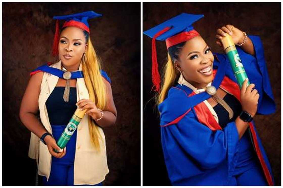 Lady who Lost Her Parents and Dropped out of Madonna University, Becomes Best Graduating Student in FUTO Lady who Lost Her Parents and Dropped out of Madonna University, Becomes Best Graduating Student in FUTO