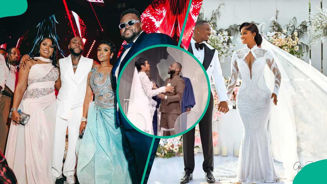Davido's brother calls his ceremony wedding of the year. Davido's brother calls his ceremony wedding of the year.