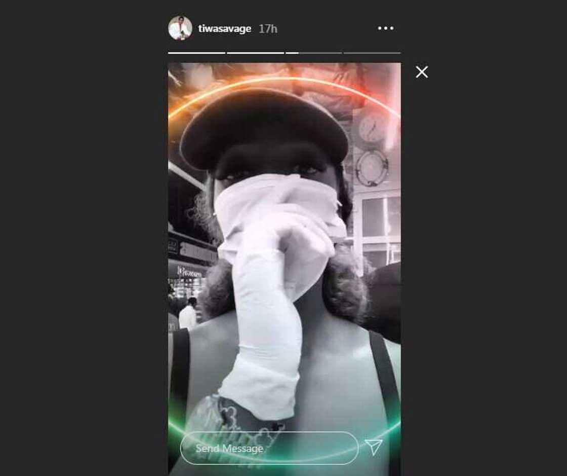 Coronavirus: Tiwa Savage complains of loneliness, vows to charge her ‘toys’ Coronavirus: Tiwa Savage complains of loneliness, vows to charge her ‘toys’